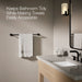 KOHLER K-27287 Elate 24" towel bar, matte black - view 4
