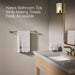 KOHLER K-27287 Elate 24" towel bar, vibrant brushed moderne brass - view 3