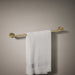 KOHLER K-27287 Elate 24" towel bar, vibrant brushed moderne brass - view 4