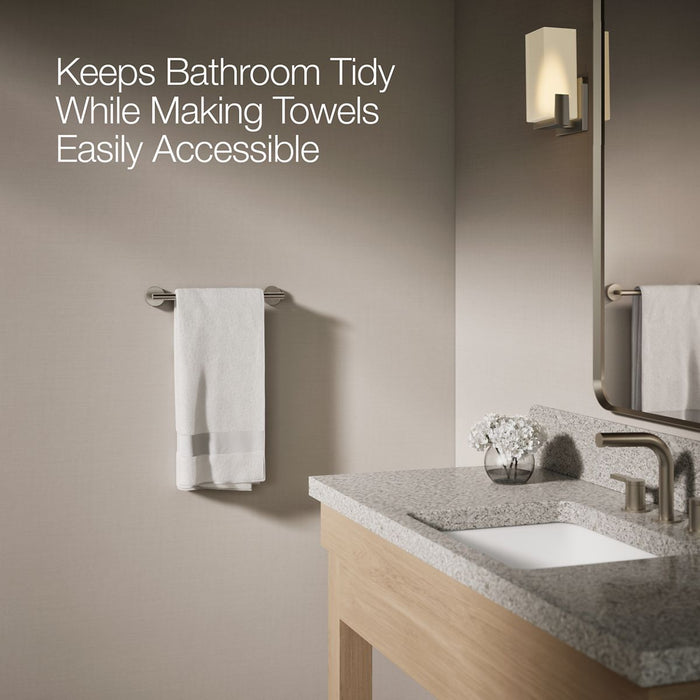 KOHLER K-27288 Elate 12" towel bar