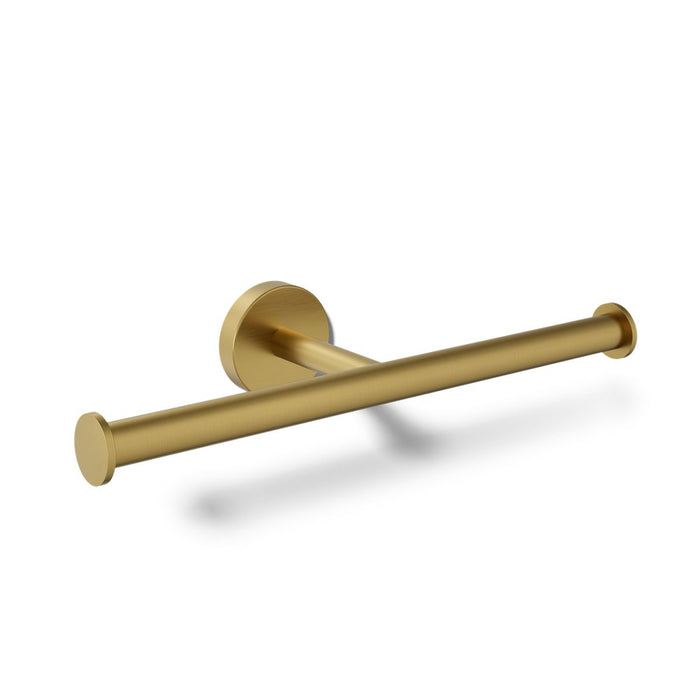 KOHLER K-27289 Elate Double toilet paper holder, vibrant brushed moderne brass - view 4