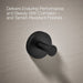 KOHLER K-27290 Elate Robe hook, matte black - view 5