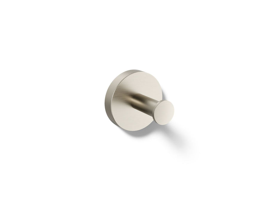 KOHLER K-27290 Elate Robe hook, vibrant brushed nickel
