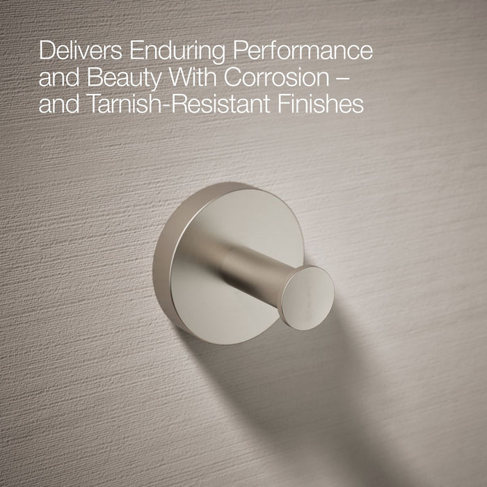 KOHLER K-27290 Elate Robe hook, vibrant brushed nickel - view 5