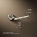 KOHLER K-27292 Elate Toilet paper holder, vibrant brushed nickel - view 5