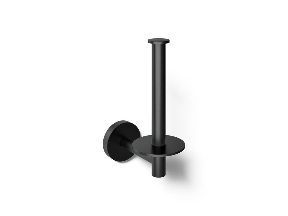 KOHLER K-27293 Elate Vertical toilet paper holder, matte black