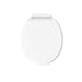 KOHLER K-27332 Glissade ReadyLatch Quiet-Close round-front toilet seat, white - view 2