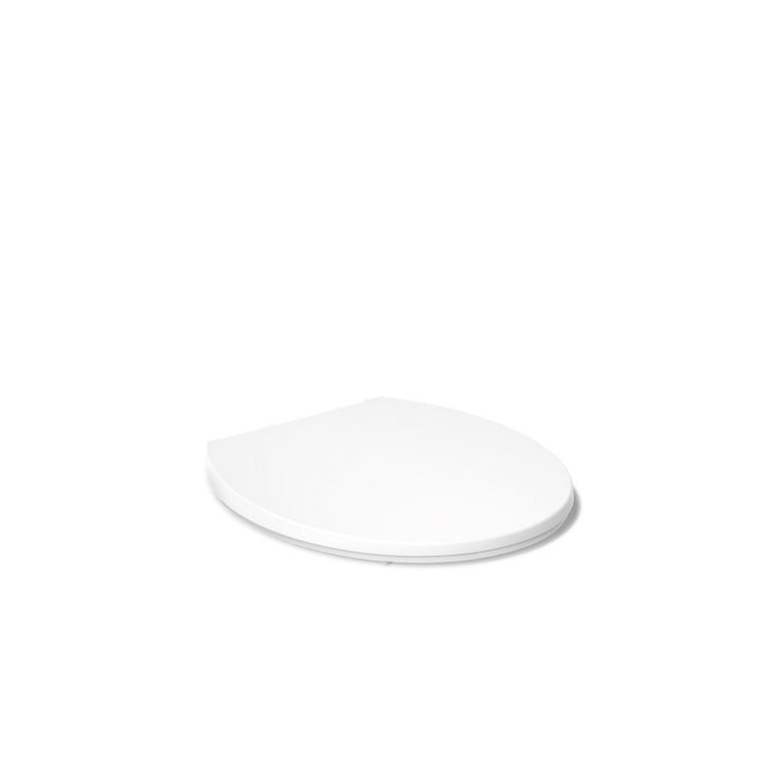 KOHLER K-27332 Glissade ReadyLatch Quiet-Close round-front toilet seat, white - view 5