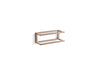 KOHLER K-27353 Draft 12" towel bar frame, vibrant rose gold
