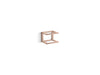 KOHLER K-27354 Draft 6" towel bar frame, vibrant rose gold