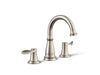 KOHLER K-27380-4N Bellera Widespread bathroom sink faucet, 0.5 gpm, vibrant brushed nickel