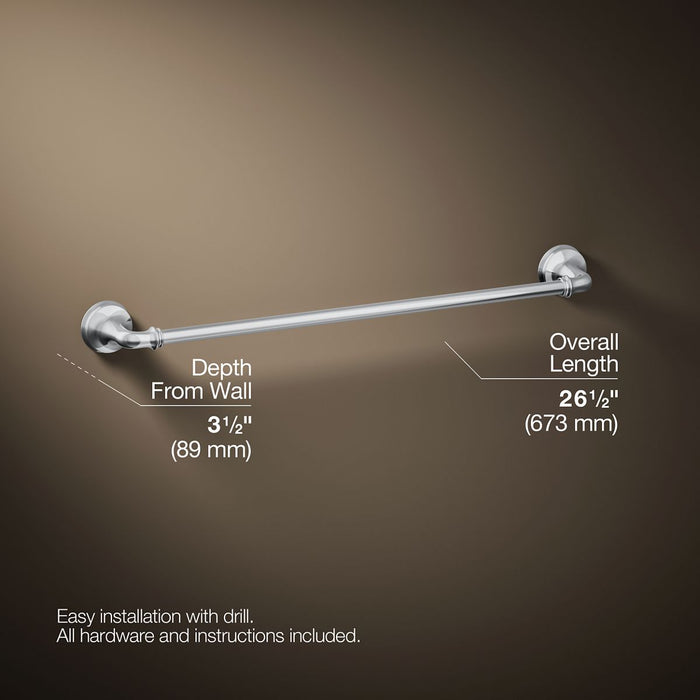 KOHLER K-27384 Bellera 24" towel bar