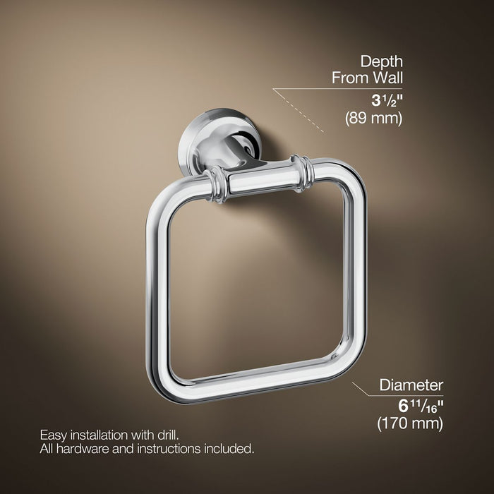 KOHLER K-27386 Bellera Towel ring