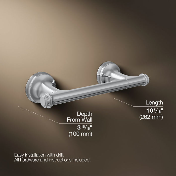 KOHLER K-27387 Bellera Pivoting toilet paper holder