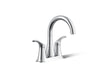 KOHLER K-27388-4K Simplice Centerset bathroom sink faucet, 1.0 gpm, polished chrome