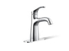 KOHLER K-27389-4N Simplice Single-handle bathroom sink faucet, 0.5 gpm, polished chrome