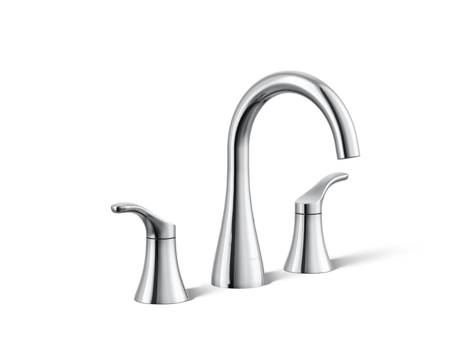 KOHLER K-27390-4K Simplice Widespread bathroom sink faucet, 1.0 gpm