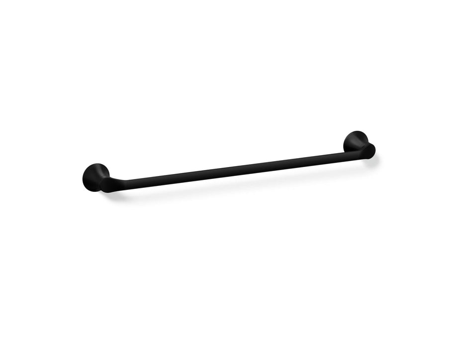 KOHLER K-27394 Simplice 24" towel bar, matte black