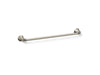 KOHLER K-27394 Simplice 24" towel bar, vibrant brushed nickel