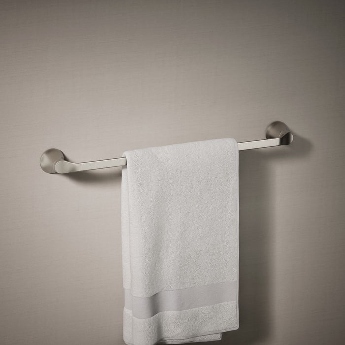 KOHLER K-27394 Simplice 24" towel bar, vibrant brushed nickel - view 3