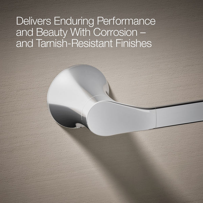 KOHLER K-27396 Simplice Towel arm, polished chrome - view 5