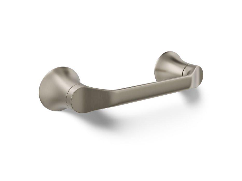 KOHLER K-27397 Simplice Pivoting toilet paper holder, vibrant brushed nickel
