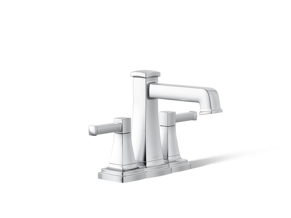 KOHLER K-27398-4K Riff Centerset bathroom sink faucet, 1.0 gpm