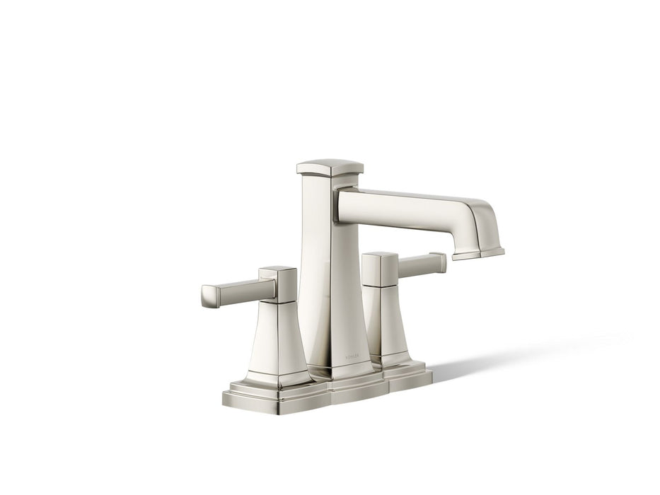KOHLER K-27398-4K Riff Centerset bathroom sink faucet, 1.0 gpm