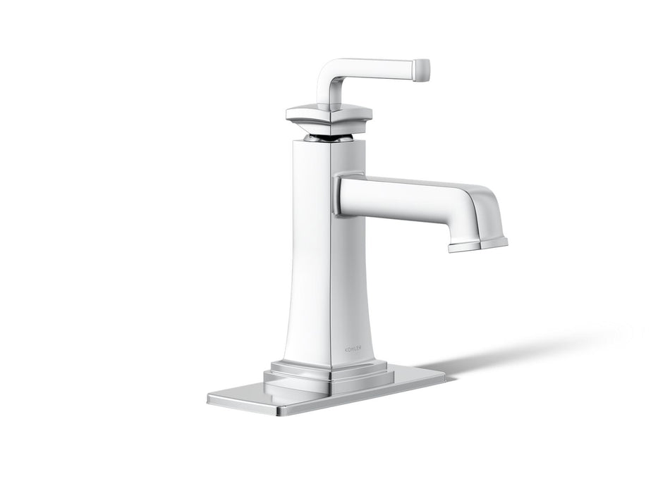 KOHLER K-27400-4K Riff Single-handle bathroom sink faucet, 1.0 gpm, polished chrome