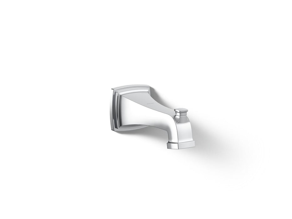 KOHLER K-27406 Riff Wall-mount bath spout with diverter, polished chrome