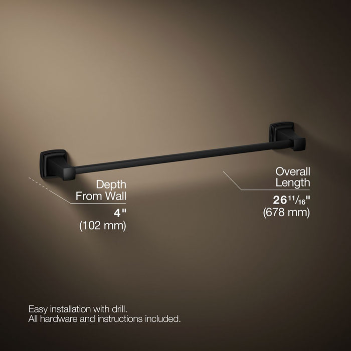 KOHLER K-27410 Riff 24" towel bar