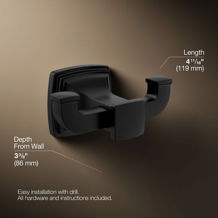 KOHLER K-27411 Riff Double robe hook