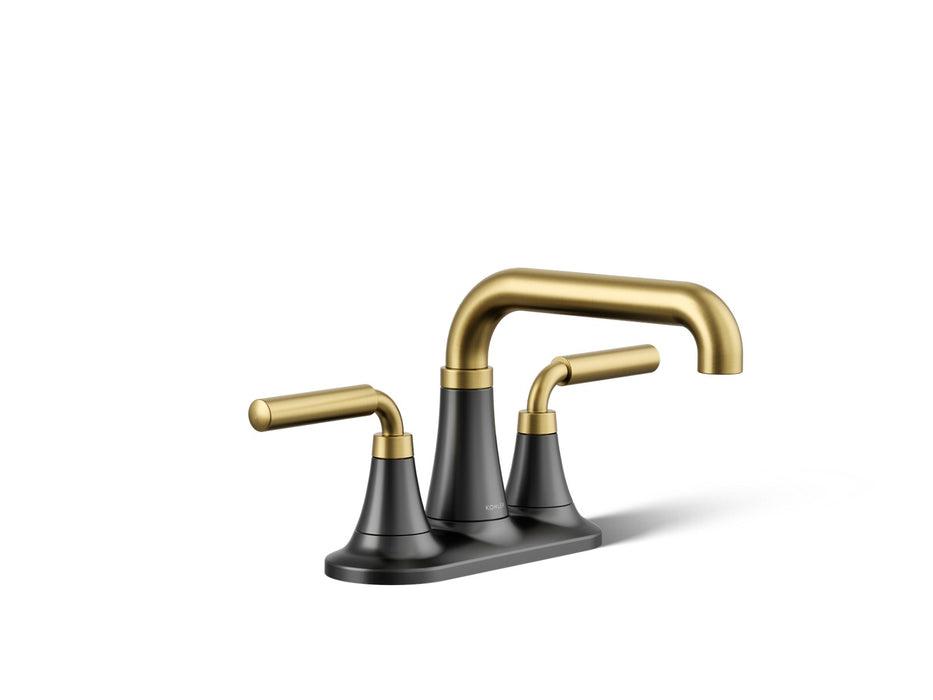 KOHLER K-27414-4 Tone Centerset bathroom sink faucet, 1.2 gpm