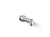 KOHLER K-27422 Tone Wall-mount bath spout with diverter, polished chrome