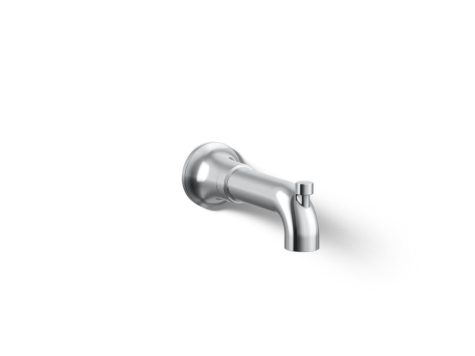 KOHLER K-27422 Tone Wall-mount bath spout with diverter, polished chrome