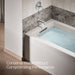 KOHLER K-27422 Tone Wall-mount bath spout with diverter, polished chrome - view 4