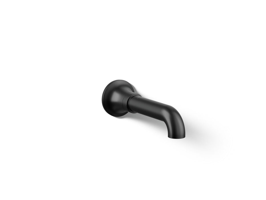KOHLER K-27423 Tone Wall-mount bath spout, matte black