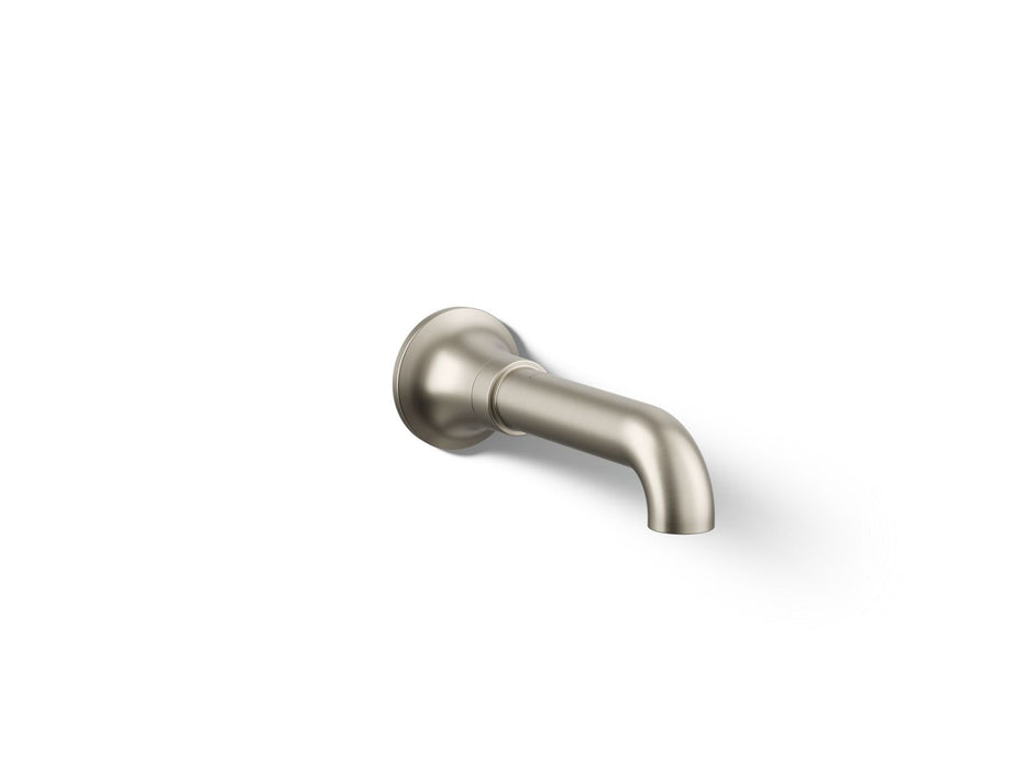 KOHLER K-27423 Tone Wall-mount bath spout, vibrant brushed nickel