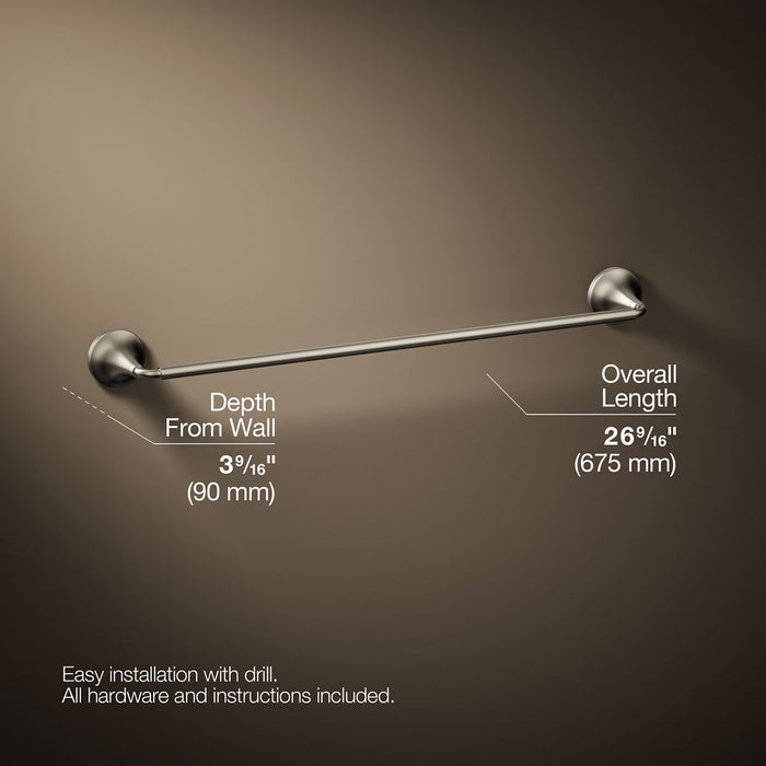KOHLER K-27426 Tone 24" towel bar
