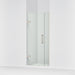 KOHLER K-27588-10L Composed Frameless pivot shower door, 71-9/16" H x 33-5/8 - 34-3/8" W, with 3/8" thick Crystal Clear...