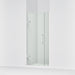 KOHLER K-27588-10L Composed Frameless pivot shower door, 71-9/16" H x 33-5/8 - 34-3/8" W, with 3/8" thick Crystal Clear...