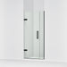 KOHLER K-27588-10L Composed Frameless pivot shower door, 71-9/16" H x 33-5/8 - 34-3/8" W, with 3/8" thick Crystal Clear...