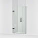 KOHLER K-27600-10L Composed Frameless pivot shower door, 71-9/16" H x 39-5/8 - 40-3/8" W, with 3/8" thick Crystal Clear...
