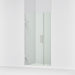 KOHLER K-27601-10L Components Frameless pivot shower door, 71-9/16" H x 39-5/8 - 40-3/8" W, with 3/8" thick Crystal Clear...