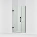 KOHLER K-27601-10L Components Frameless pivot shower door, 71-9/16" H x 39-5/8 - 40-3/8" W, with 3/8" thick Crystal Clear...