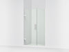 KOHLER K-27605-10L Components Frameless pivot shower door, 71-3/4" H x 45-1/4 - 46" W, with 3/8" thick Crystal Clear...