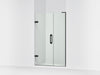 KOHLER K-27605-10L Components Frameless pivot shower door, 71-3/4" H x 45-1/4 - 46" W, with 3/8" thick Crystal Clear...
