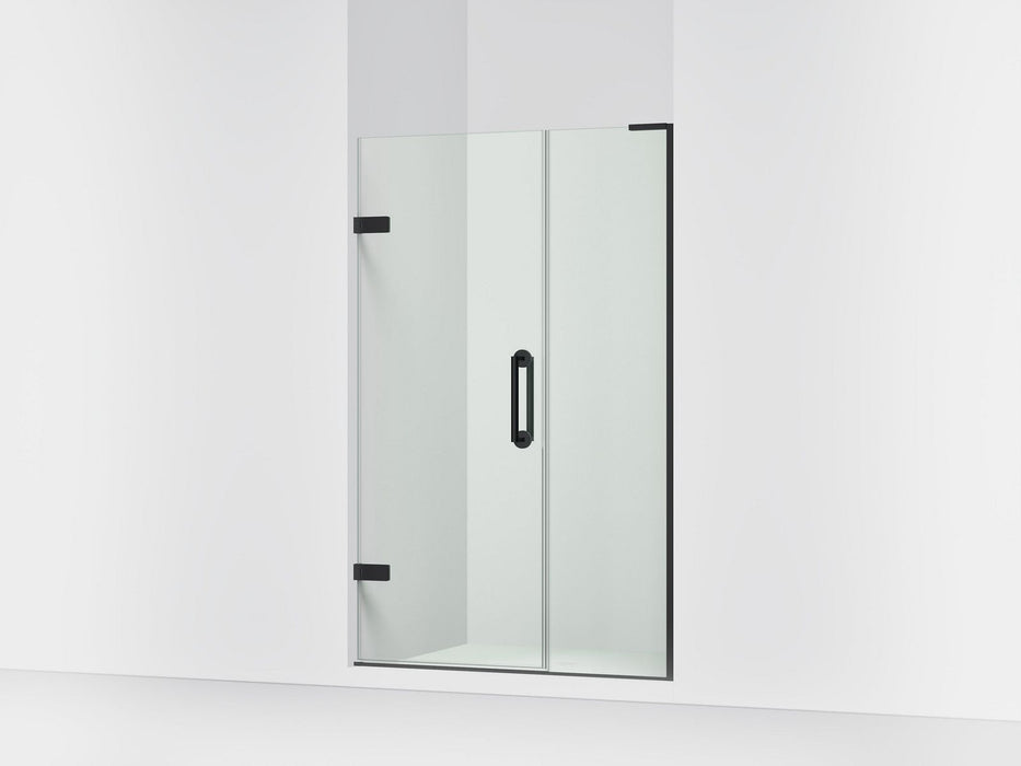 KOHLER K-27605-10L Components Frameless pivot shower door, 71-3/4" H x 45-1/4 - 46" W, with 3/8" thick Crystal Clear...