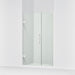 KOHLER K-27606-10L Composed Frameless pivot shower door, 71-3/4" H x 46 - 46-3/4" W, with 3/8" thick Crystal Clear glass,...