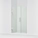 KOHLER K-27607-10L Components 71-3/4" H pivot shower door with 3/8"-thick glass, bright polished silver